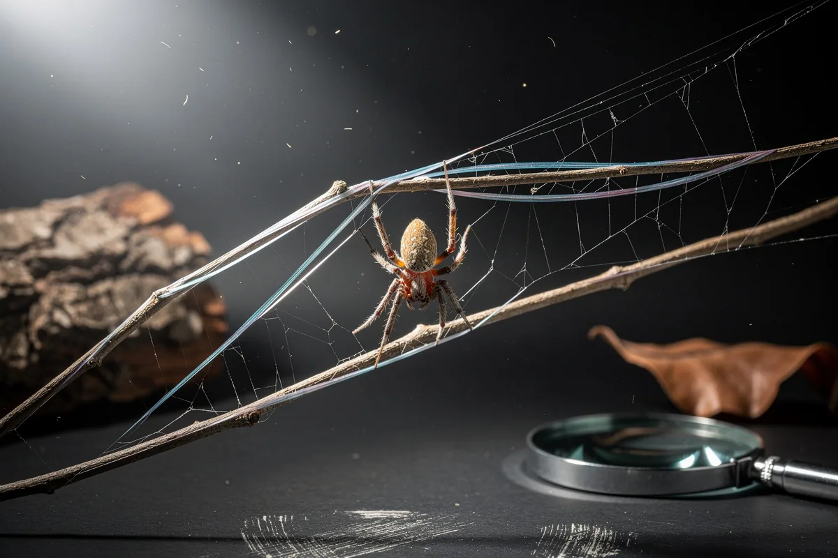 Rivoluzione in vista: un ragno australiano crea ragnatele con proprietà mai viste in nessun materiale
